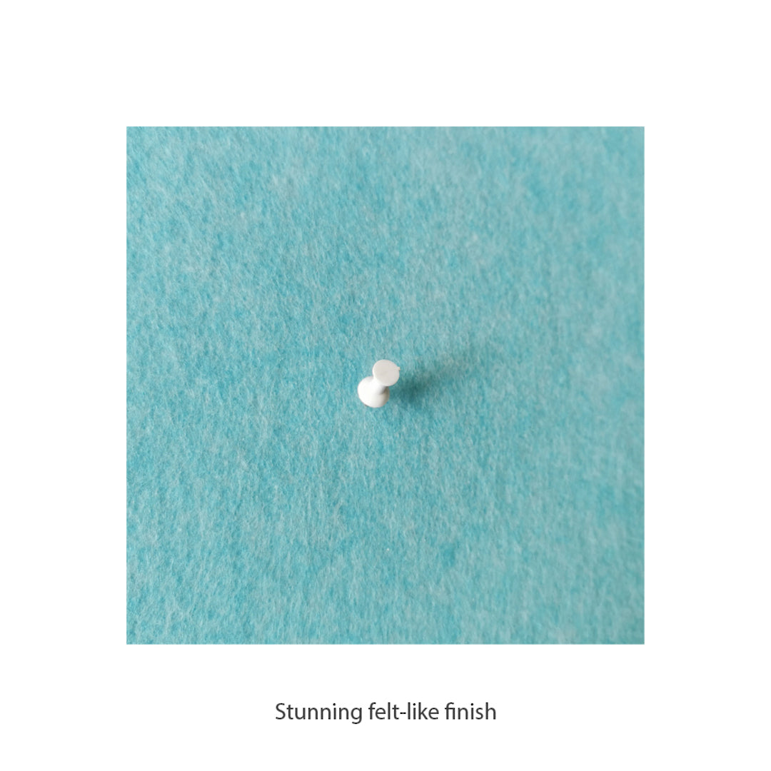 ROUND POLYESTER PINBOARD | 600mm | Atlantic