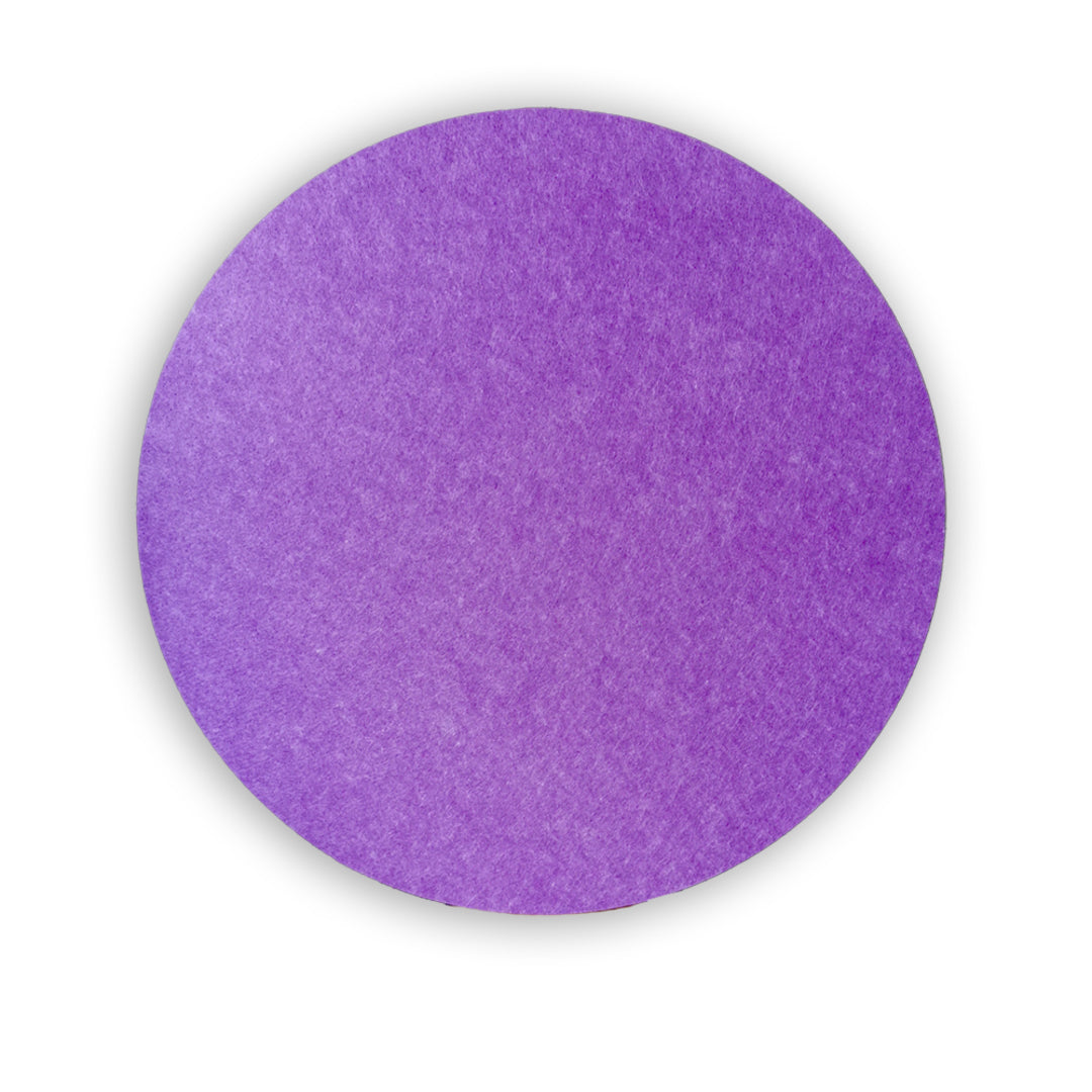 ROUND POLYESTER PINBOARD | 600mm | Purple