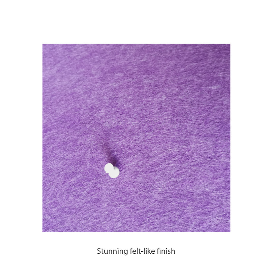 ROUND POLYESTER PINBOARD | 600mm | Purple