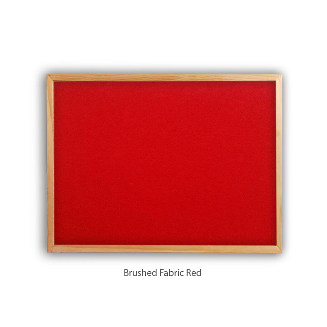 PINBOARD | Wood Frame | Brushed Fabric