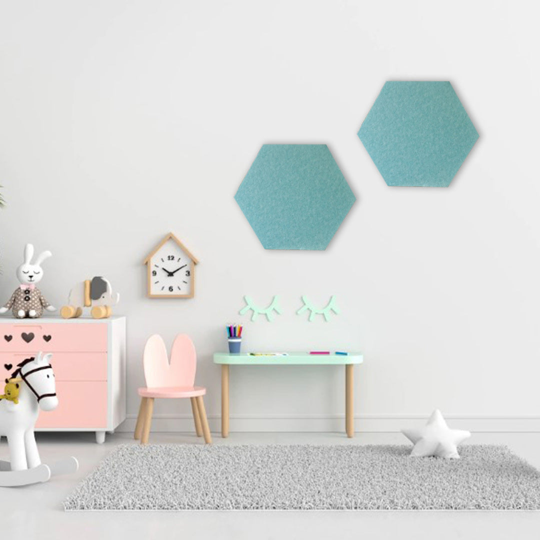 HEXAGON POLYESTER PINBOARD | 600x520mm | Atlantic | 1pc