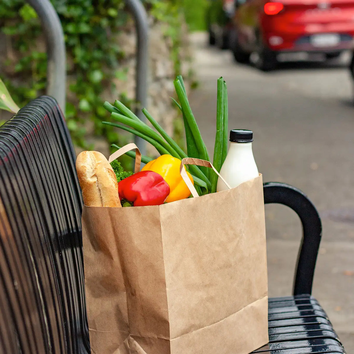 Green Choice Flat Handle Checkout Bag - Large
