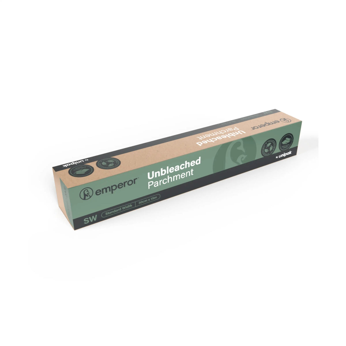 Emperor Unbleached Parchment Paper - 30cm x 120m