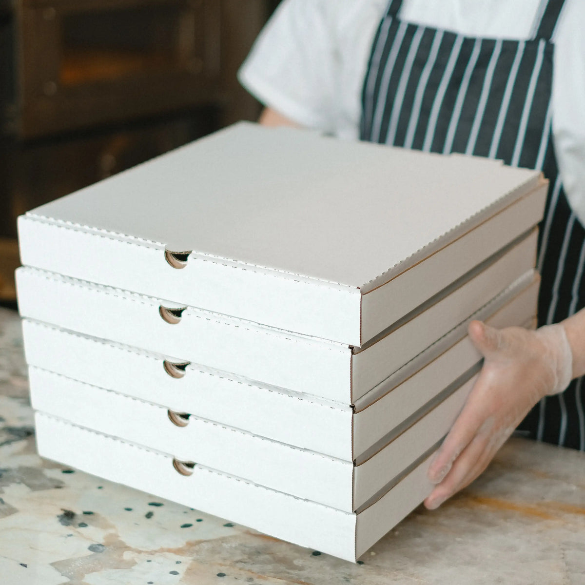 Green Choice Pizza Box - 12" White
