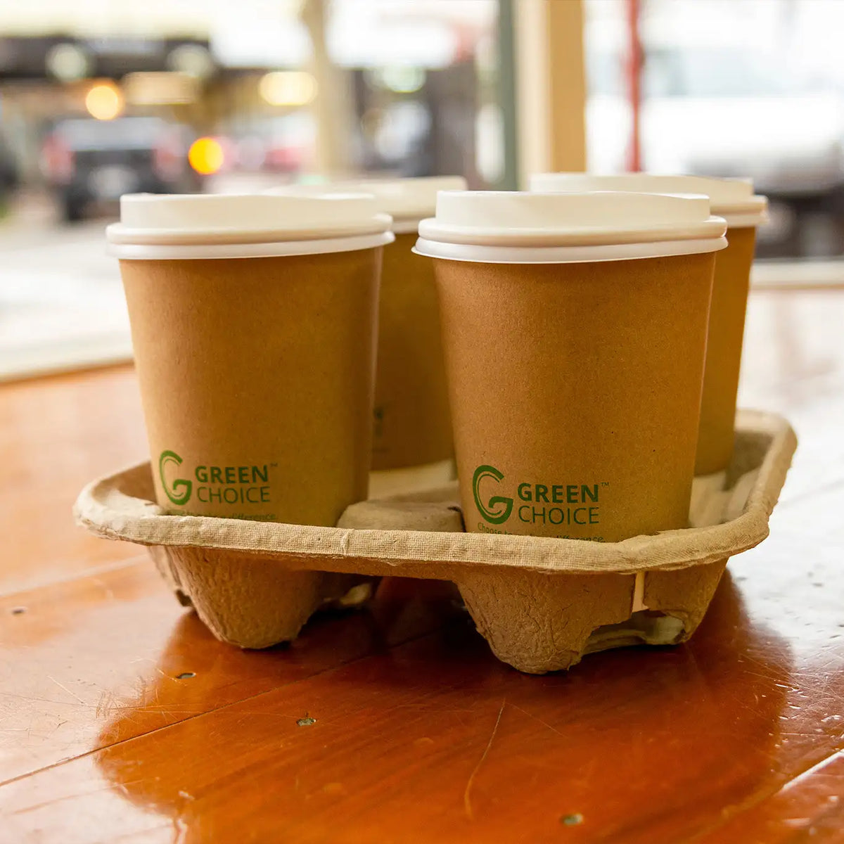 Green Choice Pulp 4 Cup Holder