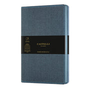Castelli Notebook Harris Pocket Ruled Slate Blue - Cafe Supply