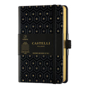 Castelli Notebook Copper and Gold Pocket Ruled Honey Gold - Cafe Supply