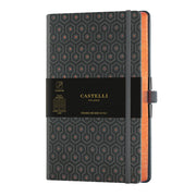 Castelli Notebook Copper and Gold A5 Ruled Honey Copper - Cafe Supply