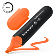 Schneider Highlighter Job Orange - Cafe Supply