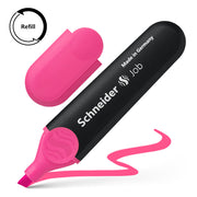 Schneider Highlighter Job Pink - Cafe Supply