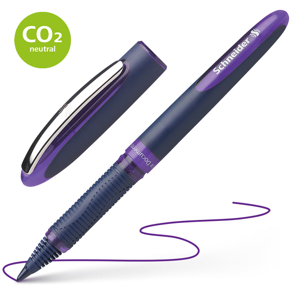 Schneider Rollerball One Business 0.6mm Violet - Cafe Supply