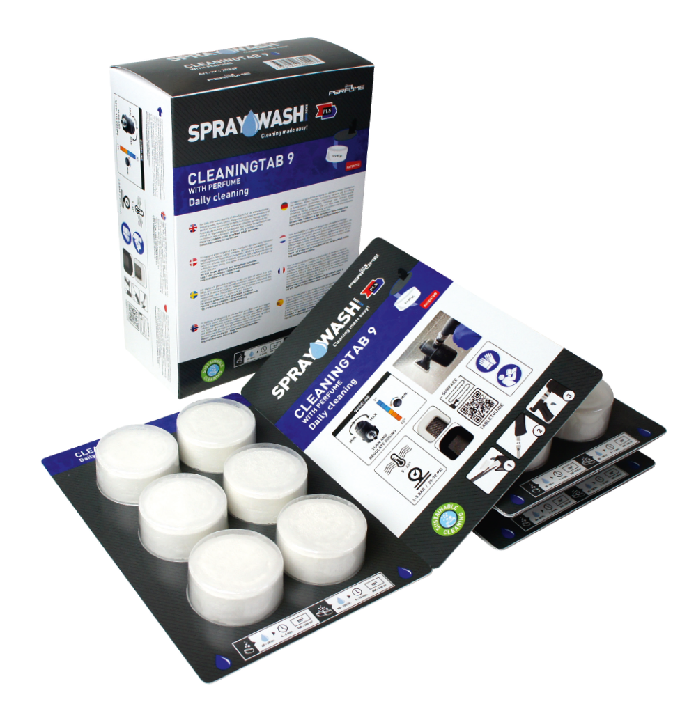 I-SPRAYWASH TABLET 9 PERFUMED (PK 18) - Cafe Supply