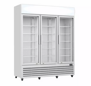 Three Glass Door Colourbond Upright Drink Fridge - Cafe Supply