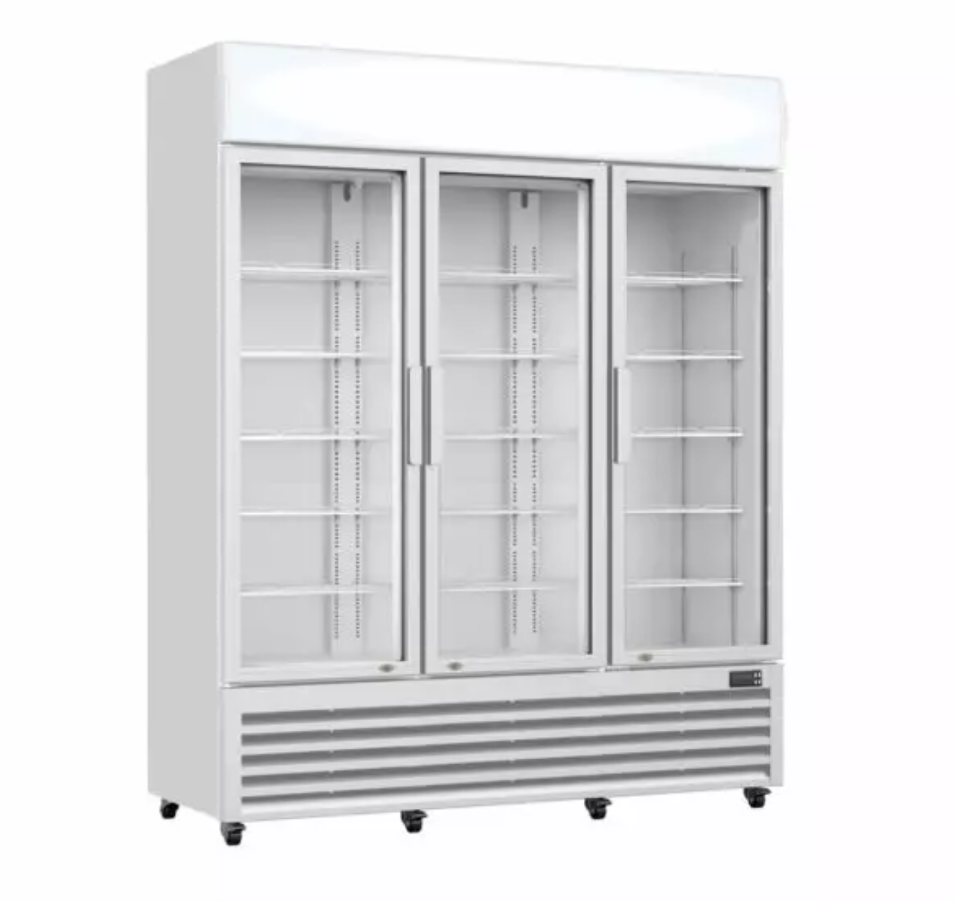 Three Glass Door Colourbond Upright Drink Fridge - Cafe Supply