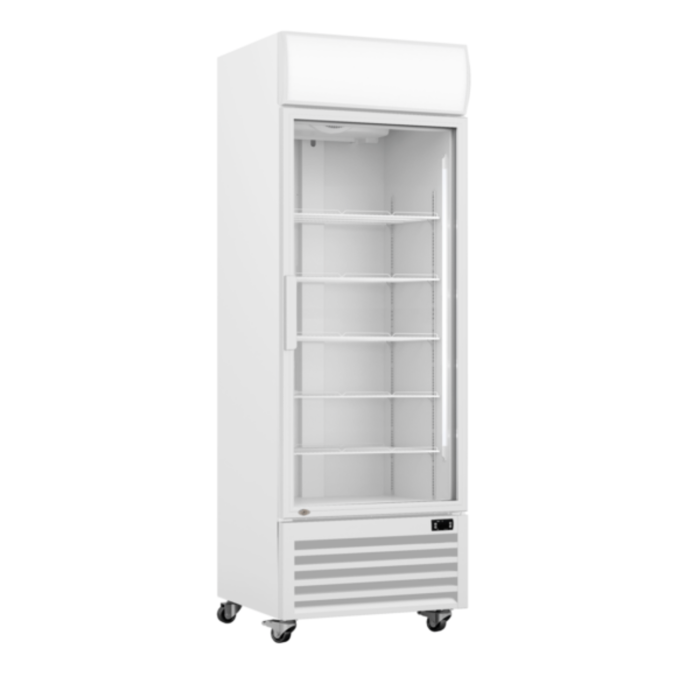 Single Glass Door Colourbond Upright Drink Fridge White