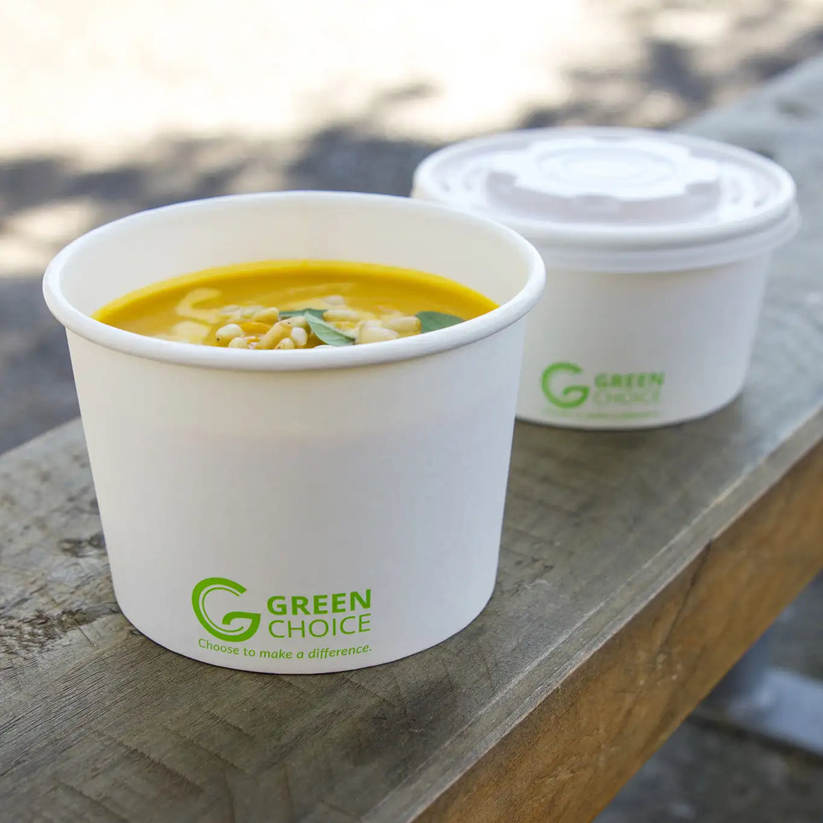 Green Choice Single Wall Soup Bowl PLA - 12oz