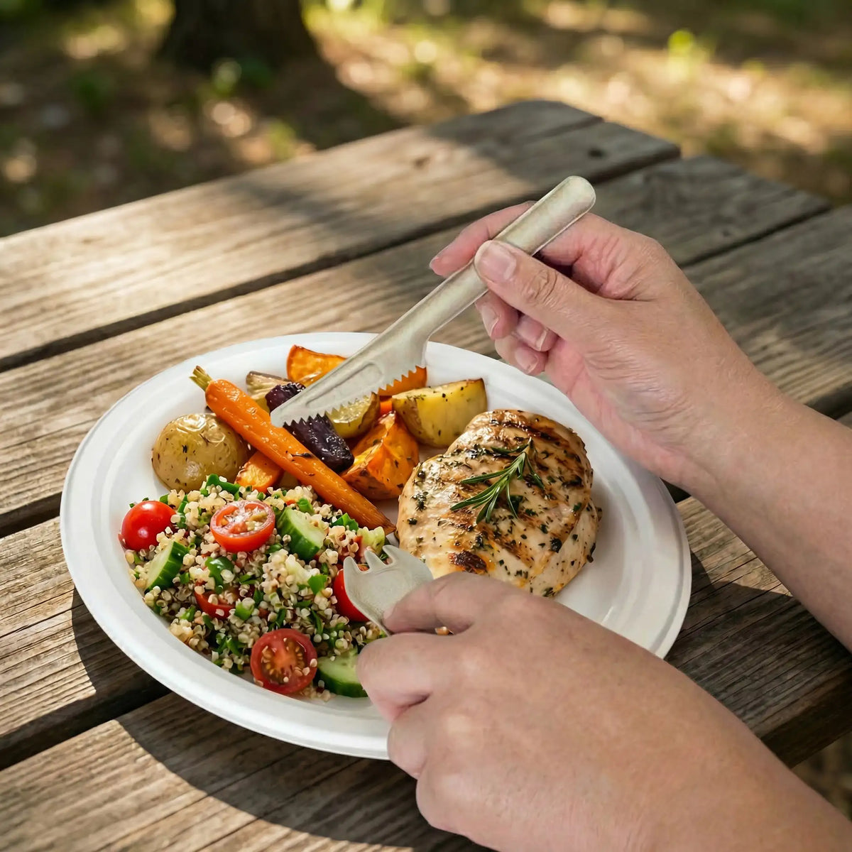 Green Choice Sugarcane Cutlery Knife