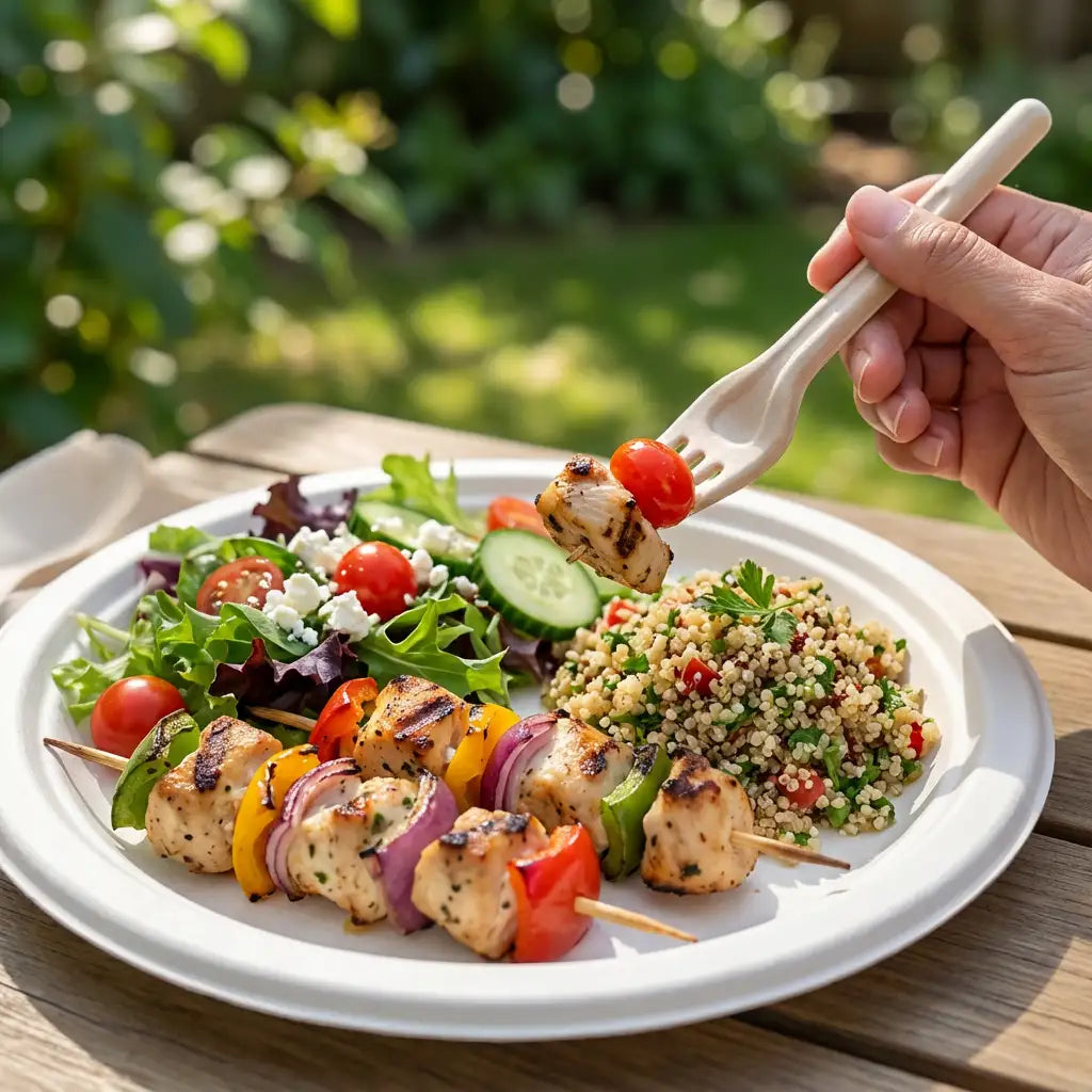 Green Choice Sugarcane Cutlery Fork