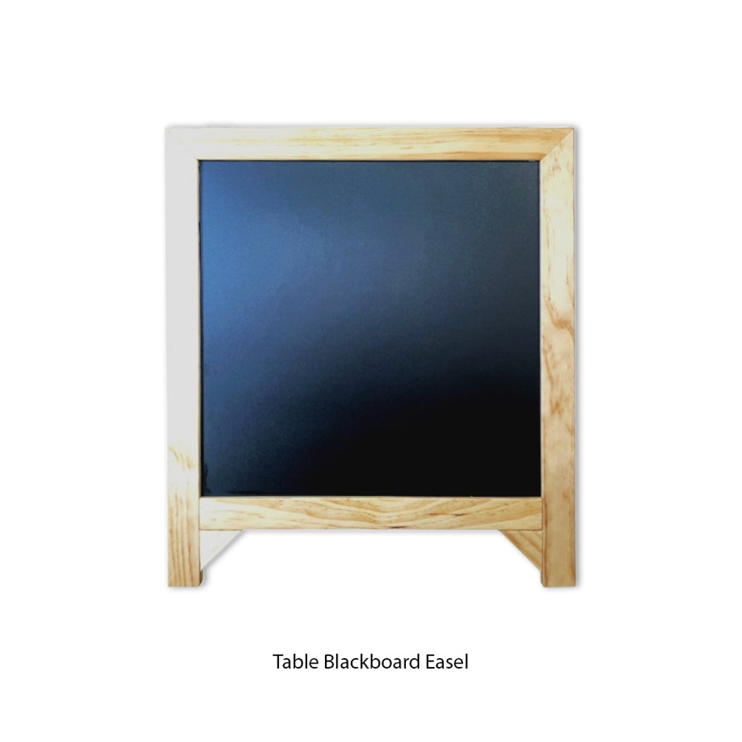 TABLE TOP INDOOR SANDWICH BLACKBOARD | 500W x 500H | 550H o/all