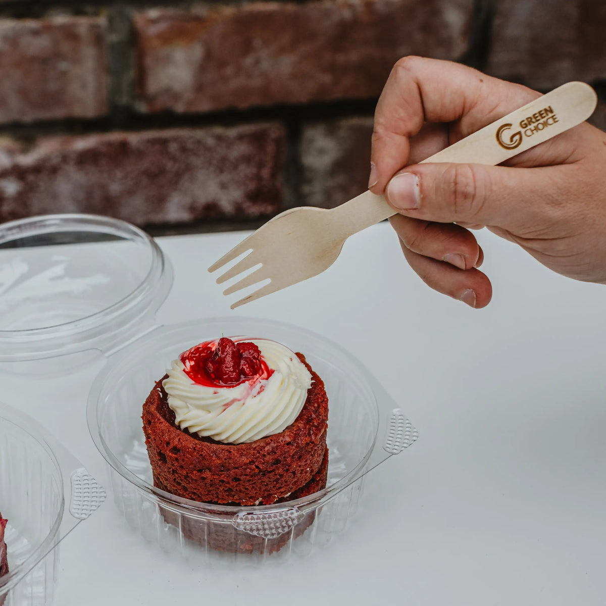 Green Choice Wooden Cutlery Fork