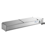 FED-X Salad Bench with Stainless Steel Lids – XVRX2000/380S