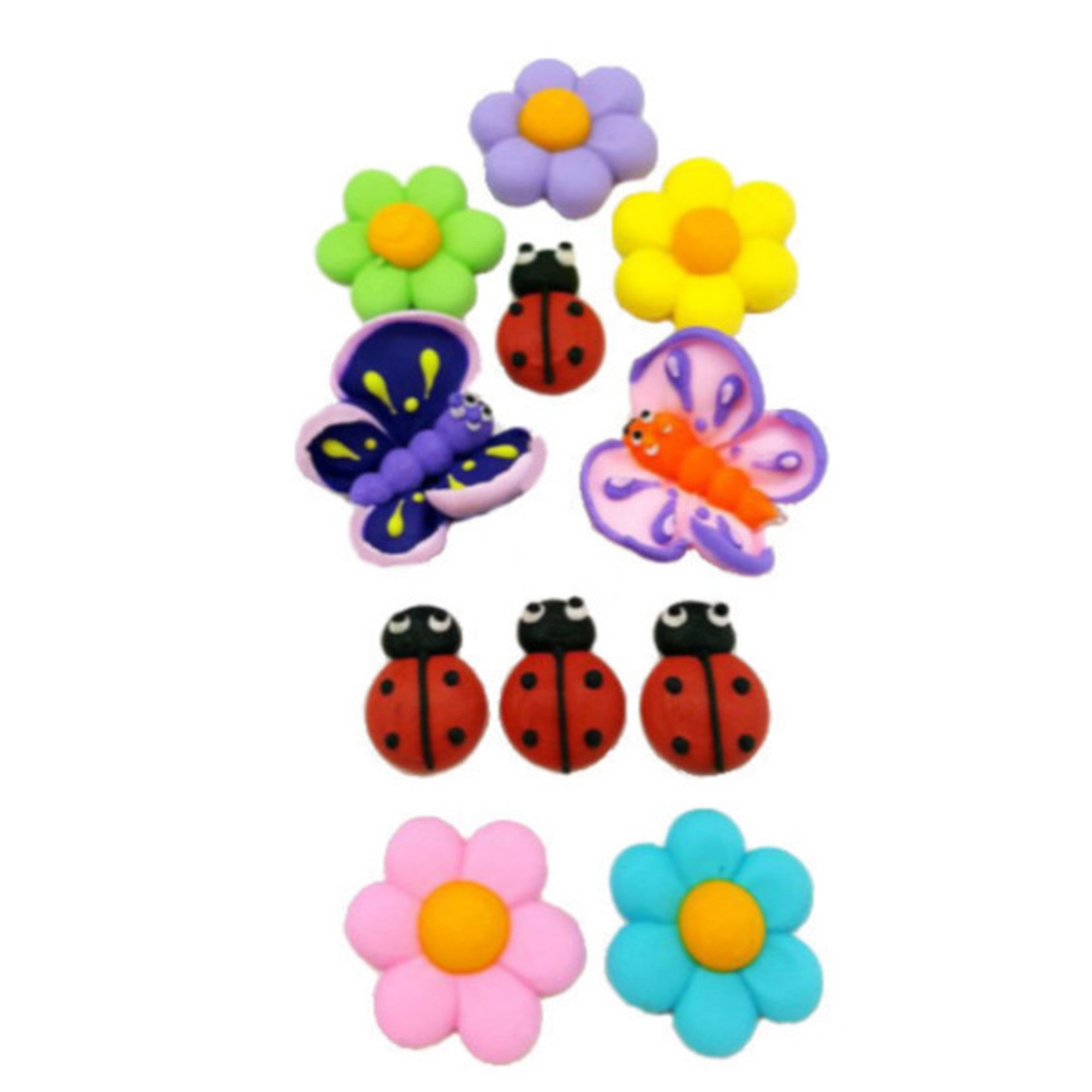 Summer Collection (2D Icing Assorted - Packet of 11) - Cafe Supply