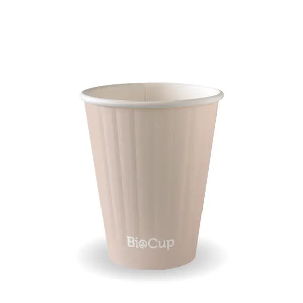 255ml / 8oz (80mm) Stone Double Wall Biocup