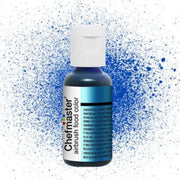 Chefmaster Airbrush Liquid Metallic Blue .67oz Bottle - Cafe Supply