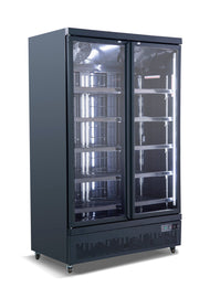 Vertical Display Chillers 2 Glass hinged - Cafe Supply