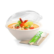 1,420ml / 48oz White Plant Fibre BioBowl