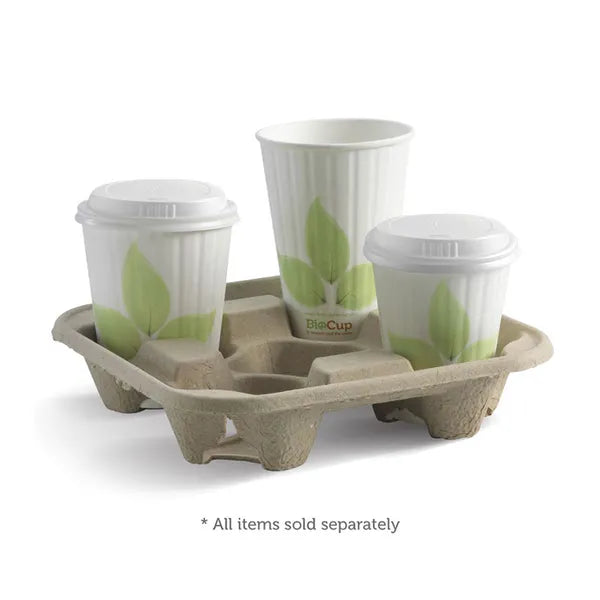 4-Cup Pulp BioCup Tray