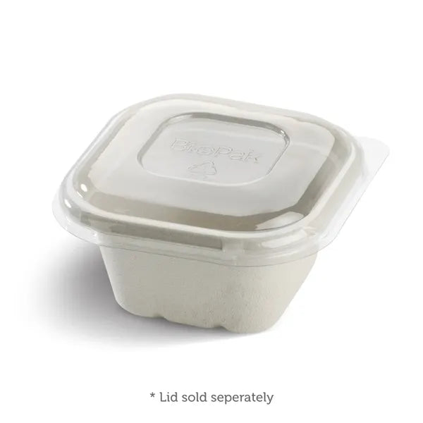 480ml White Plant Fibre Takeaway Base