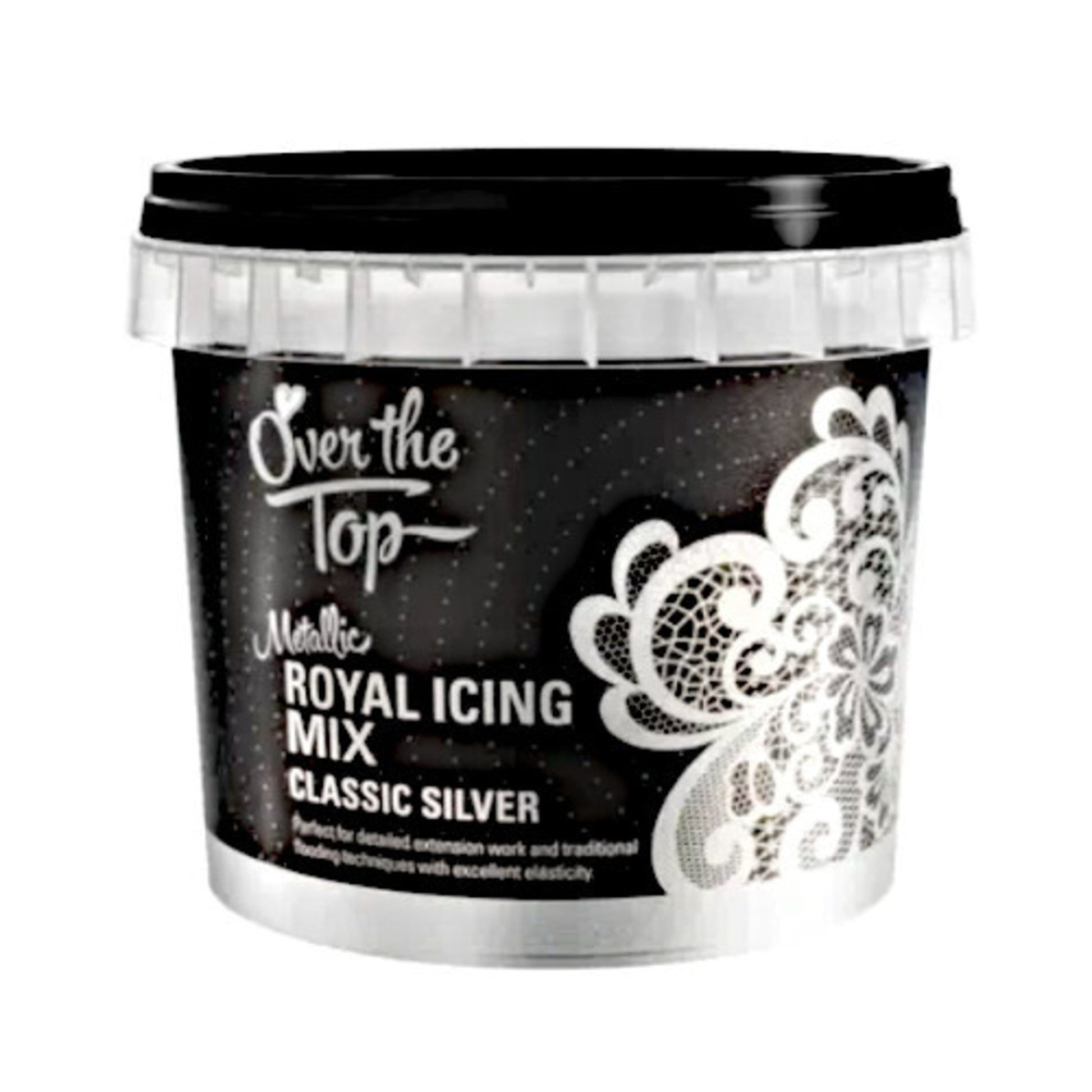 OTT Royal Icing Mix - Classic Silver (150gm) - Cafe Supply
