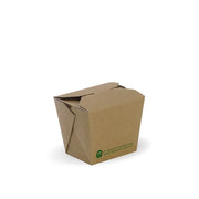 240ml / 8oz BioBoard Noodle Box - Cafe Supply