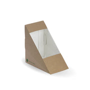 Medium BioBoard Sandwich Wedge - Cafe Supply