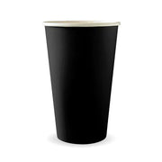 510ml / 16oz (90mm) Black Single Wall BioCup
