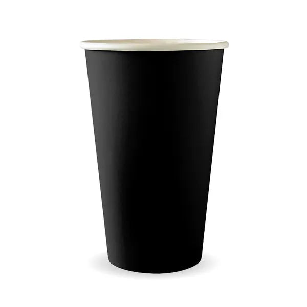 510ml / 16oz (90mm) Black Single Wall BioCup