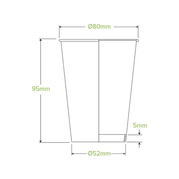 280ml / 8oz (80mm) Indigenous Art Series Single Wall BioCup