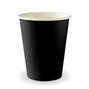 280ml / 8oz (80mm) Black Single Wall BioCup