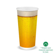 600ml / 20oz (90mm) Beer Cold Paper BioCup