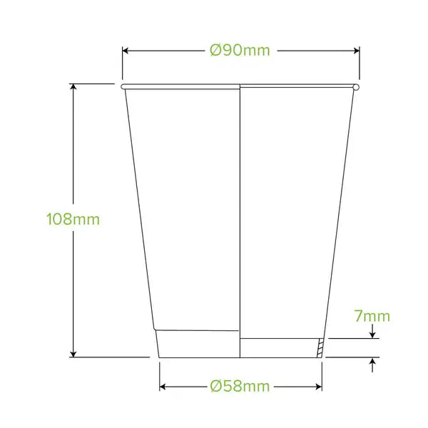 390ml / 12oz (90mm) Indigenous Art Series Double Wall BioCup