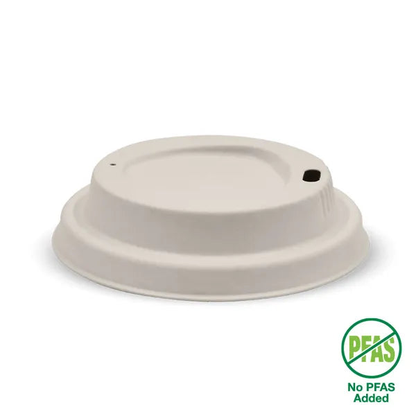 80mm Small Natural Plant Fibre BioCup Lid