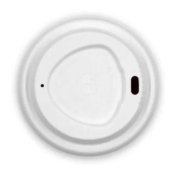 80mm Small White Plant Fibre BioCup Lid