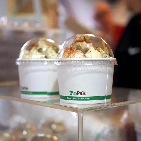 250ml / 8oz PET Dome BioBowl Lid