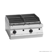 Fagor 700 series - LPG charcoal 2 grid grill BG7-10LPG