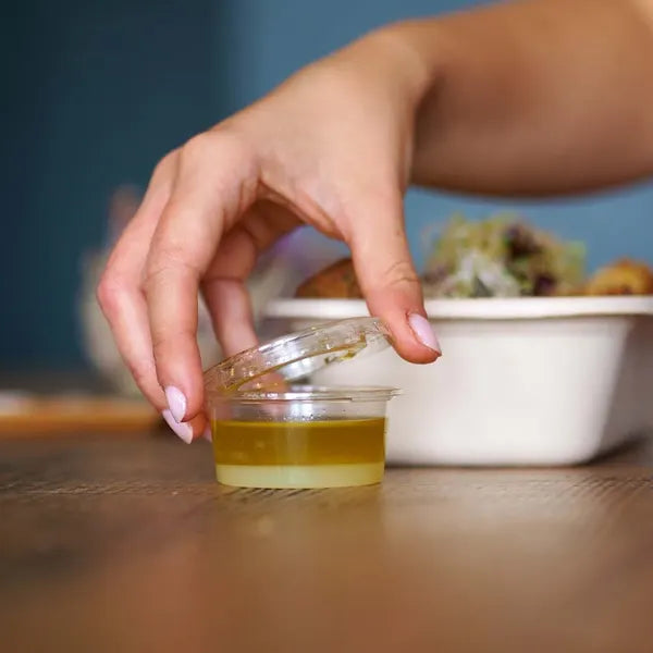 90ml Clear Sauce BioCup