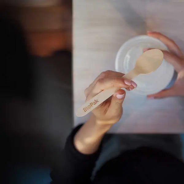 16cm Wood Spoon - Cafe Supply