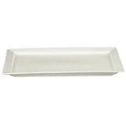 Bistro Rect Platter 36.5X18X1.8Cm Cream - Cafe Supply