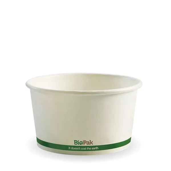 430ml / 12oz White BioBowl - Cafe Supply