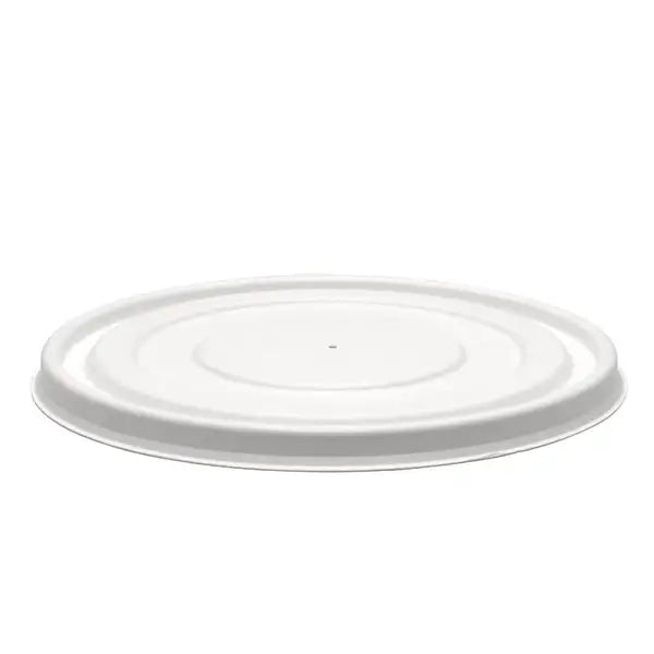 12oz-32oz White Plant Fibre BioBowl Lid